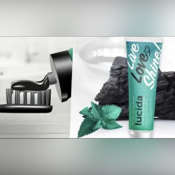 Total Life Changes (TLC) Lucida Charcoal Whitening Toothpaste 4oz + FREE SAMPLES - Picture 4 of 10